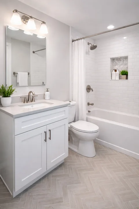 Calgary bathroom surface update